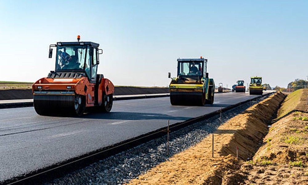 Road Asphalt Construction